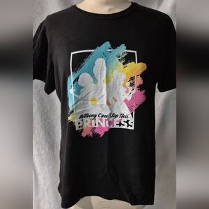 Disney Black Princess Silhouette T-Shirt